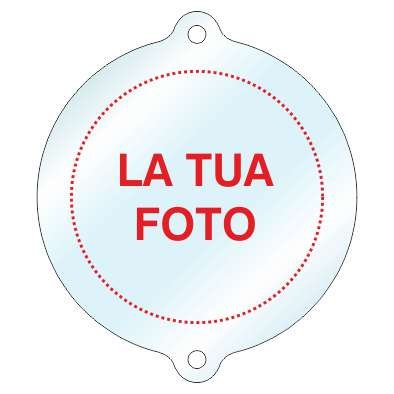 Pallina di Natale con foto (10pz) - Track