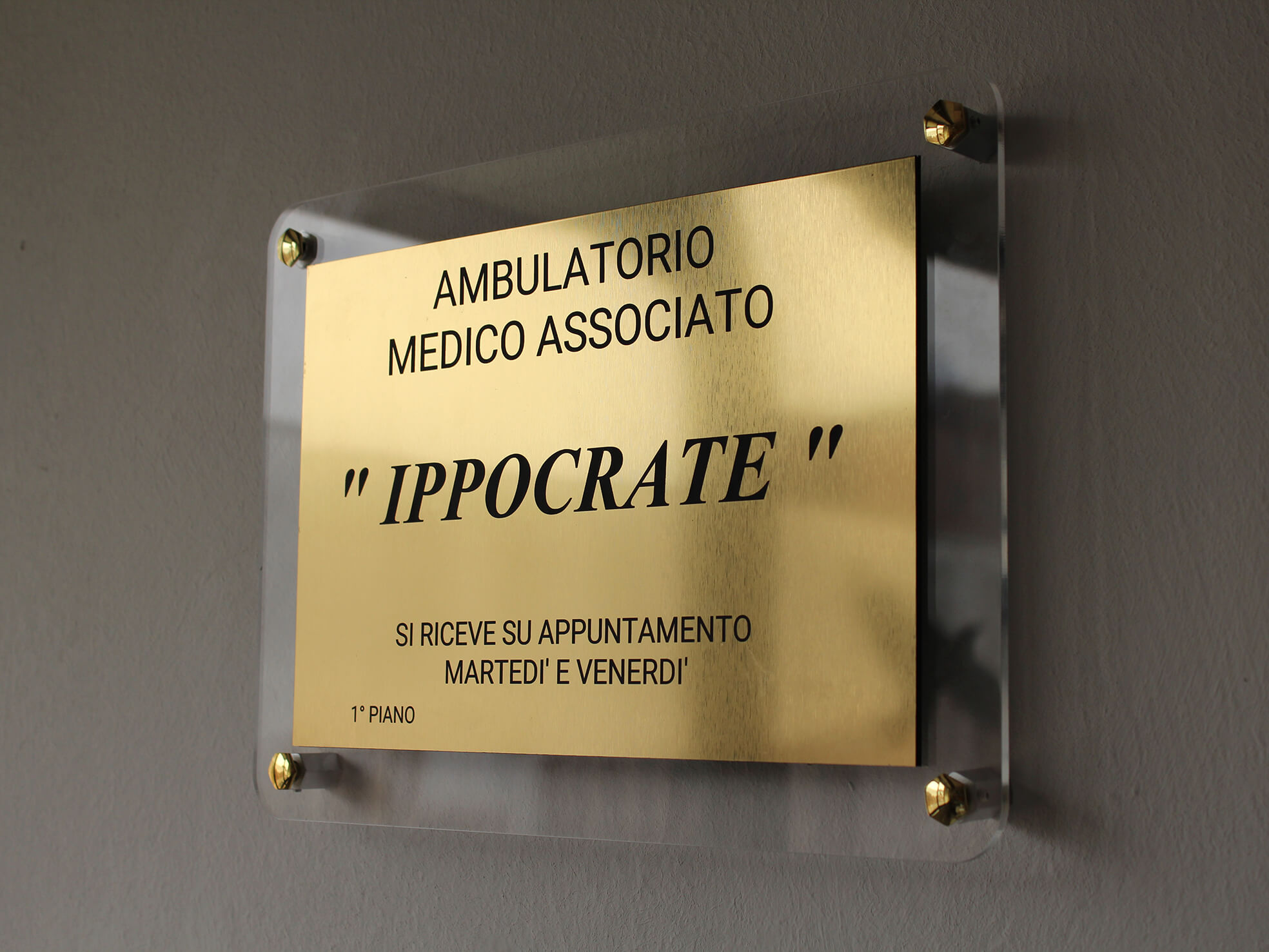 TARGA STUDIO MEDICO Targhe Professionali Personalizzate